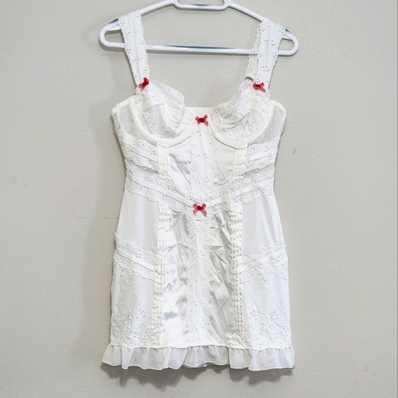 New!For Love and Lemons‎ Martha Slip Dress - Picture 6 of 16